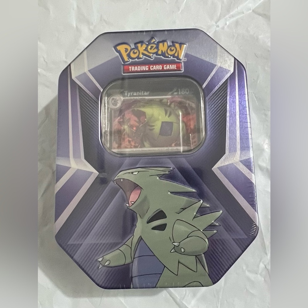 Pokémon Tyranitar Tin - Collector's Tin SEALED